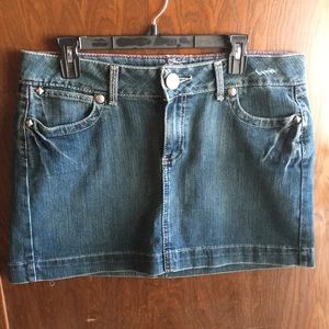 Wrangler denim skirt